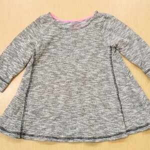 Gray Long Sleeve Kids Top